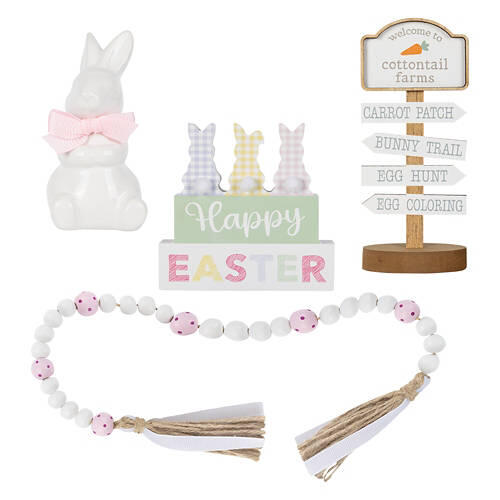 Spring Tray Objects Collection - Happy Easter