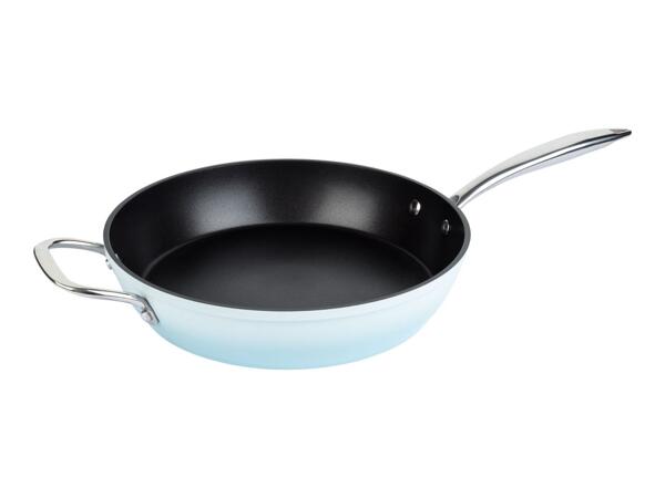 Ernesto 28cm Cast Aluminium Frying Pan - Blue