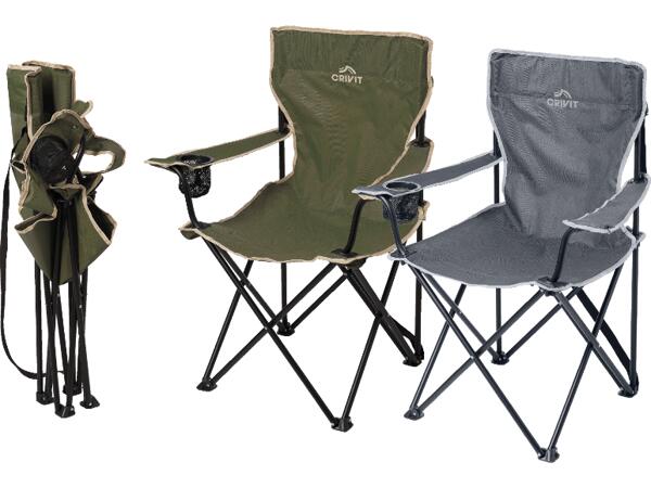 Vikbar campingstol