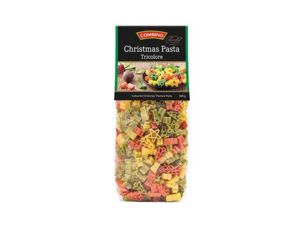 Pasta med julmotiv
