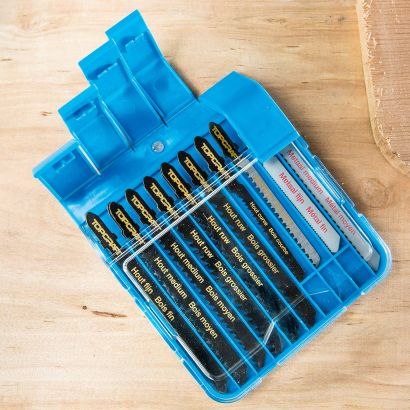 Lames pour scie sauteuse, 16 pcs