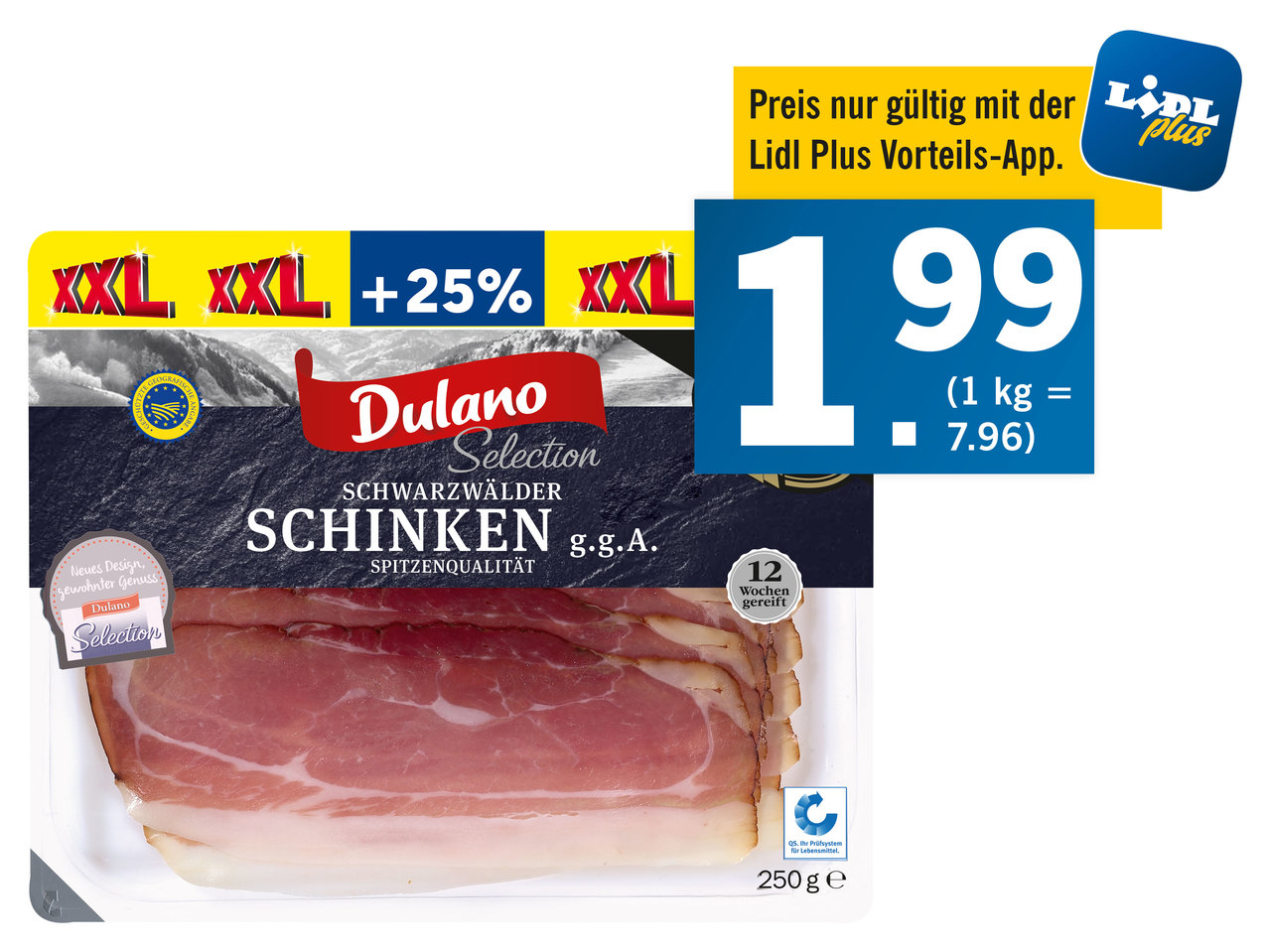 DULANO SELECTION Schwarzwälder Schinken g.g.A.