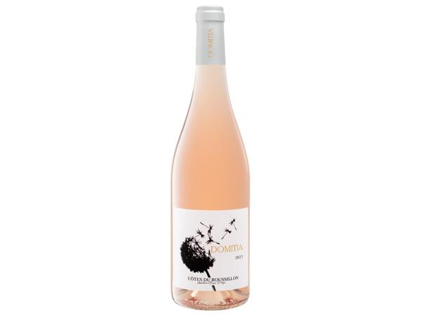 AOP Côtes du Rouissillon rosé Domitia, French