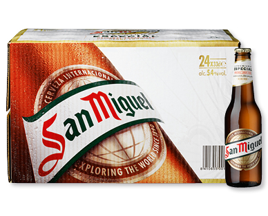 Bière normale espagnole SAN MIGUEL