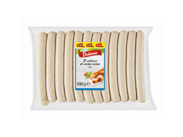Boiled Pork Sausages