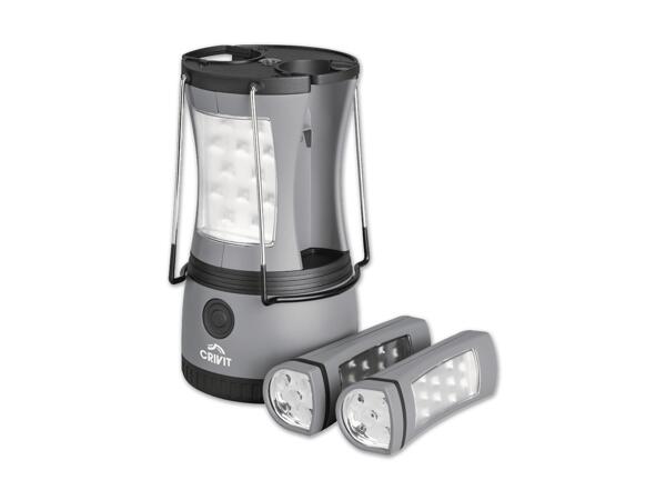 2-in-1-Campinglampe