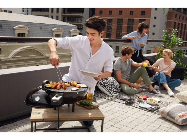 2300W 3-in-1 Electric Barbecue with Stand