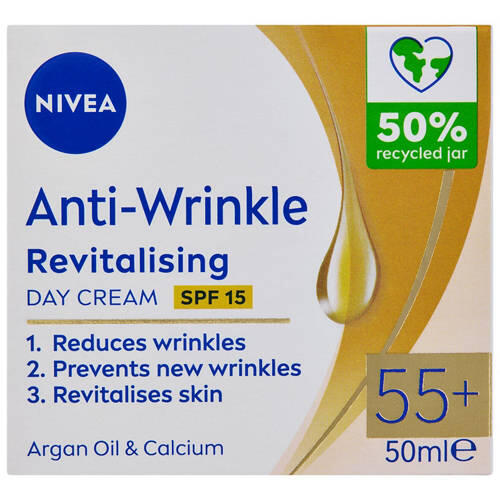 Anti-Wrinkle Day Face Cream 55+ 50ml