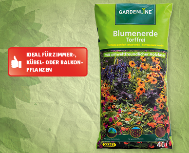GARDENLINE(R) Torffreie Blumenerde