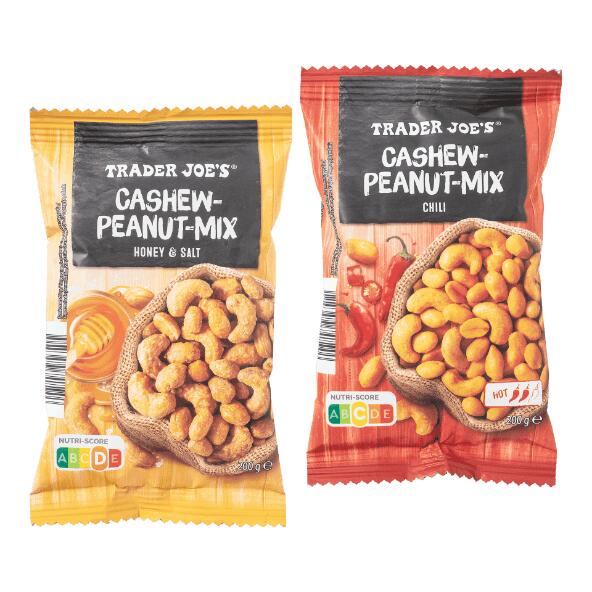 TRADER JOE'S(R) 				Mélange de noix de cajou et de cacahuètes