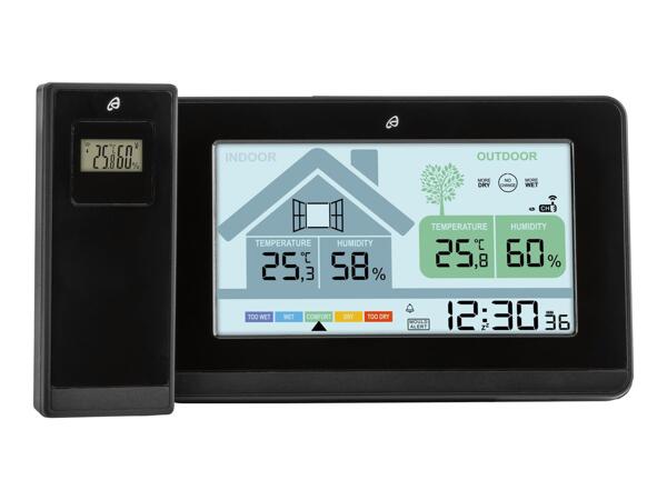 Auriol Radio-Controlled Weather Station & Ventilation Monitor