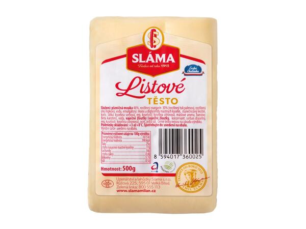 LISTOVÉ TĚSTO