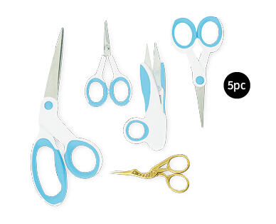Sewing Scissors 5pc