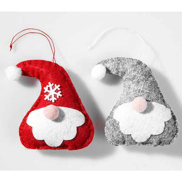 Filz-Weihnachtshänger 2er-Set