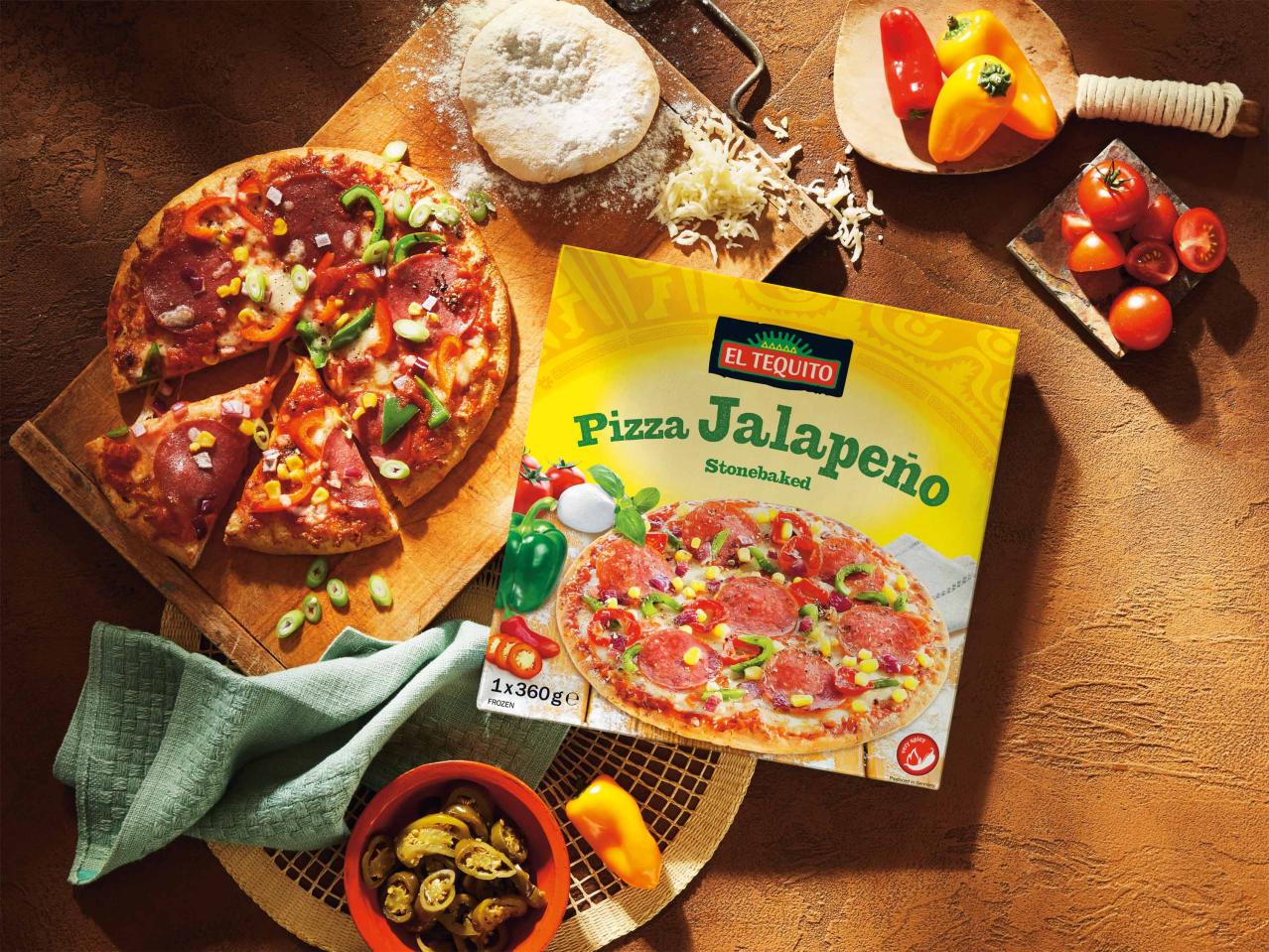 Pizza jalapeño