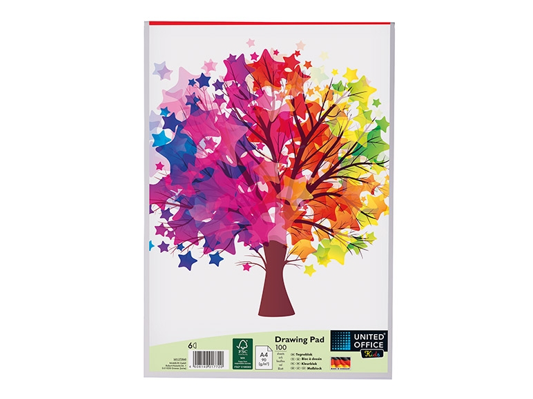 UNITED OFFICE KIDS A4 Drawing Pad