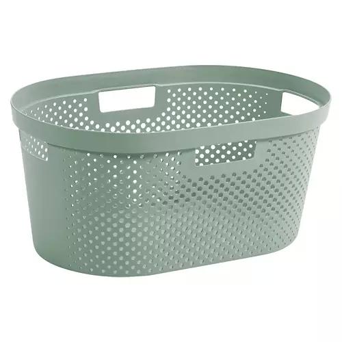 Laundry Basket, Sage