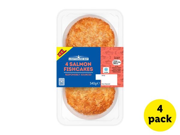 4 Salmon Fishcakes
