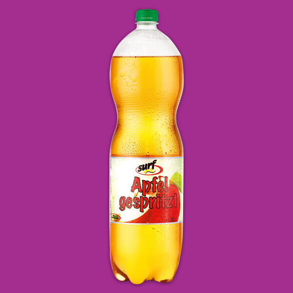 Apfel gespritzt