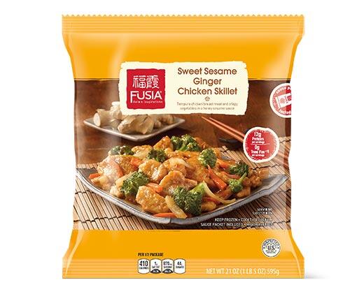Fusia Asian Inspirations 
 Sweet Teriyaki or Sesame Ginger Chicken Skillet