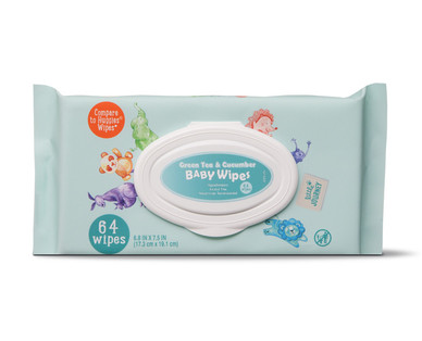 Little Journey Green Tea & Cucumber Wipes