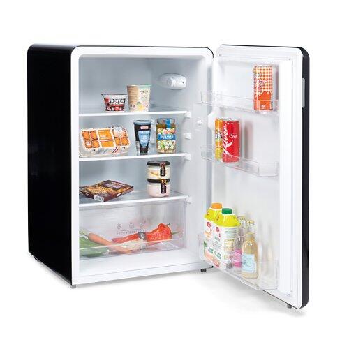 NABO Retro Kühlschrank KR 1311 Schwarz