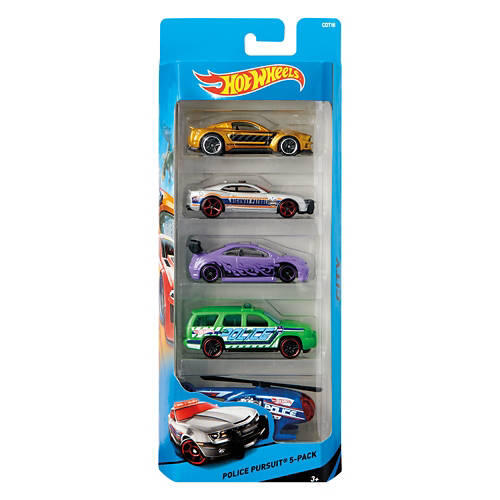 5 Pack Hot Wheels City Cars