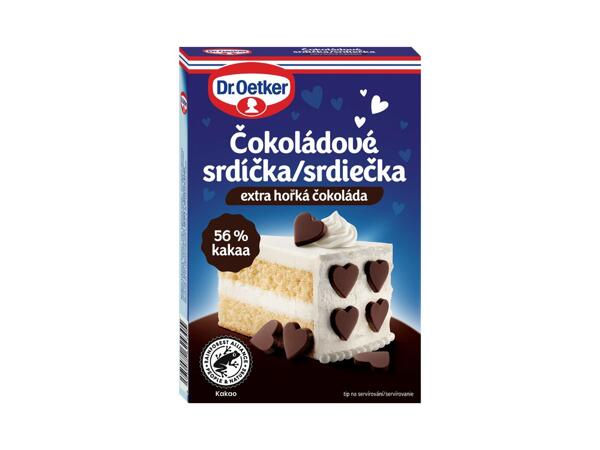 DR. OETKER ČOKOLÁDOVÁ SRDÍČKA