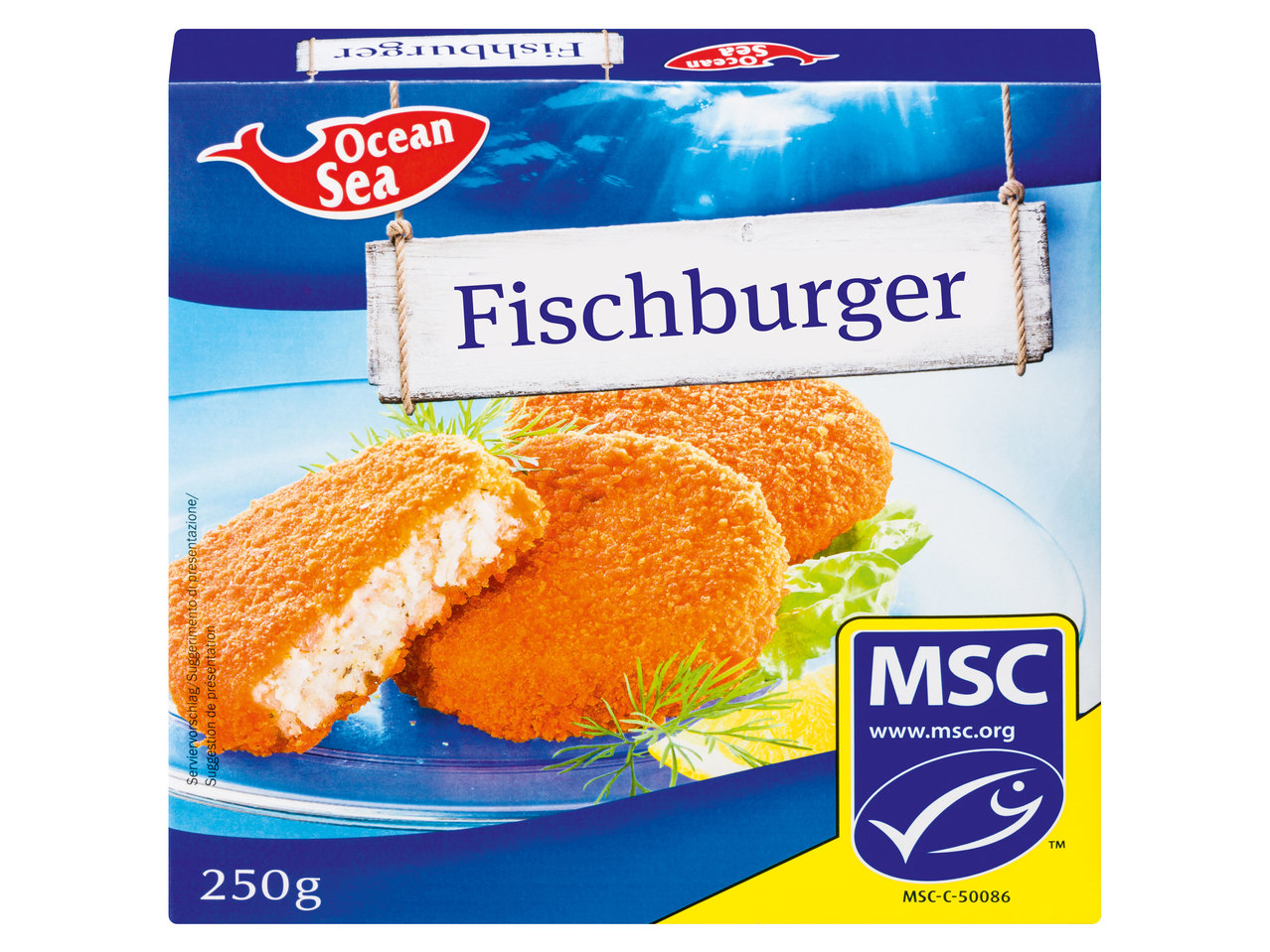 OCEAN SEA Fischburger