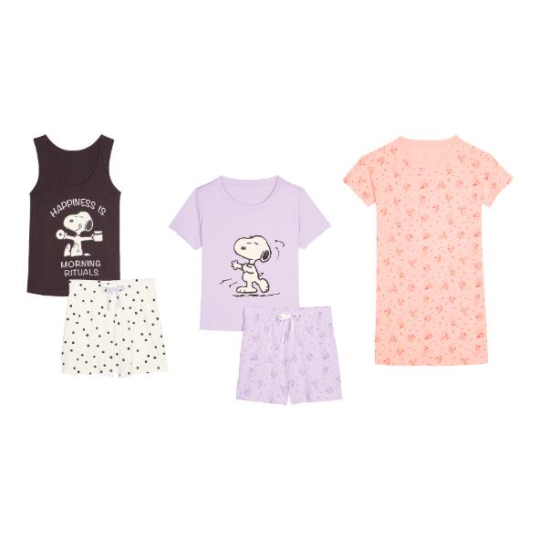 PEANUTS(R) 				Shortama oder Nachthemd