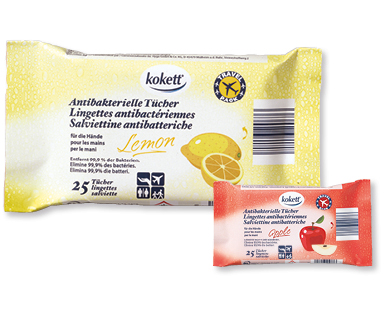 KOKETT Antibakterielle Tücher