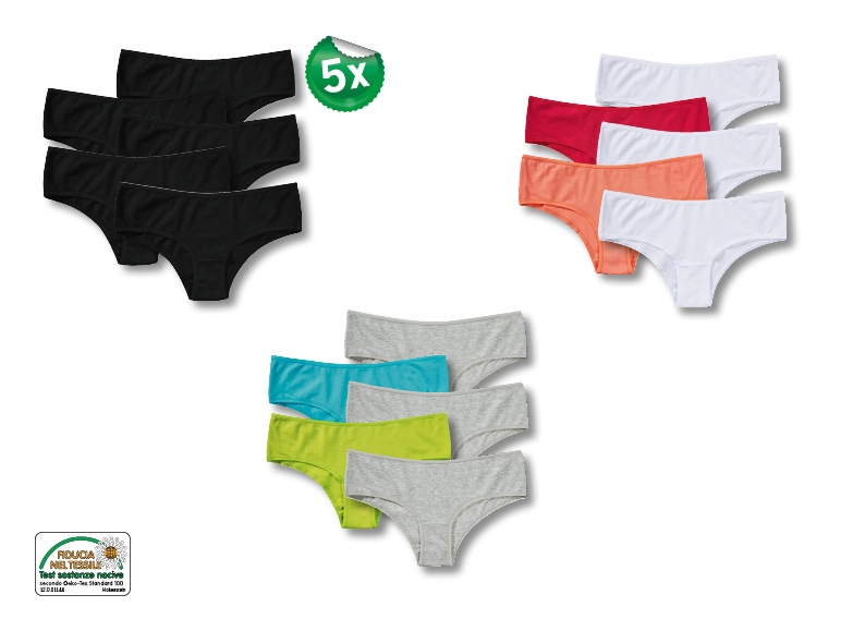 Culotte, 5 pezzi