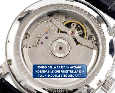 Esclusivo orologio automatico da uomo