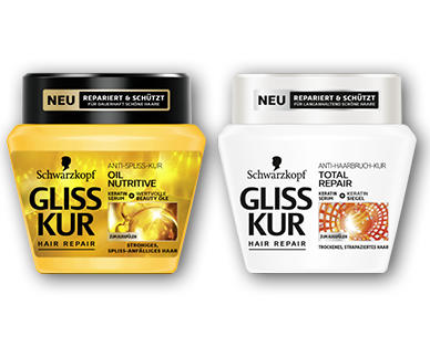 Masque pour les cheveux SCHWARZKOPF GLISS KUR HAIR REPAIR