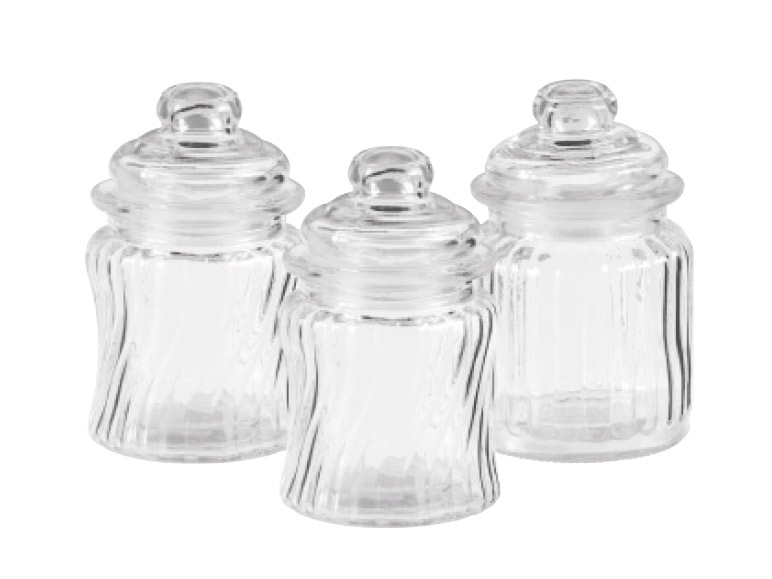 MELINERA Glass Jar with Decorative Lid