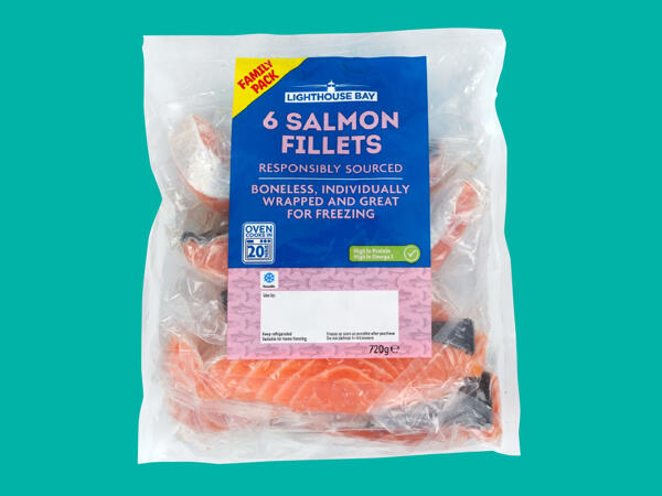 Lighthouse Bay 6 Salmon Fillets