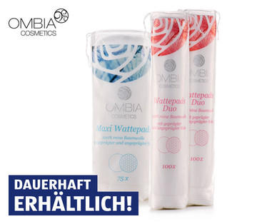 OMBIA COSMETICS Wattepads Baumwolle