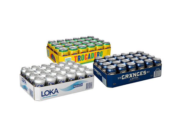 Loka/Trocadero/ Gränges lättöl 2,1%