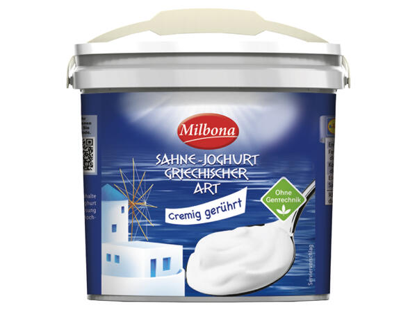 Sahnejoghurt nach griechischer Art