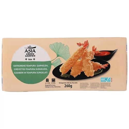 ASIA GREEN GARDEN Tempura Garnelen