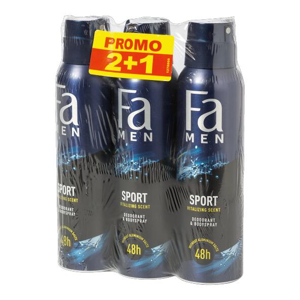 FA(R) Deodorant, 3 st.