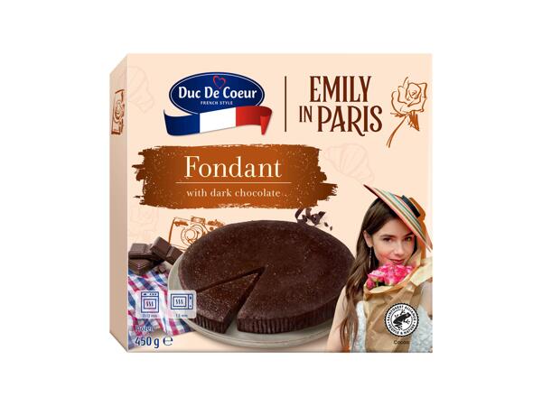 Chocolate sugar cake