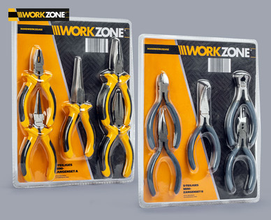 WORKZONE Präzisionszangen, 5-teilig