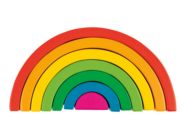 Playtive Wooden Rainbow Puzzle