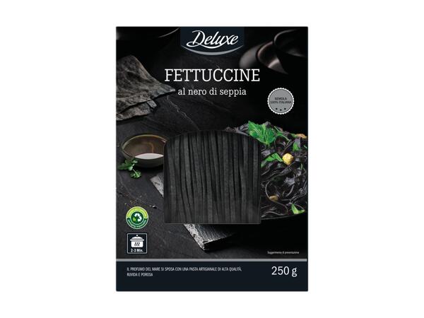 Fettuccine with Black Squid Ink