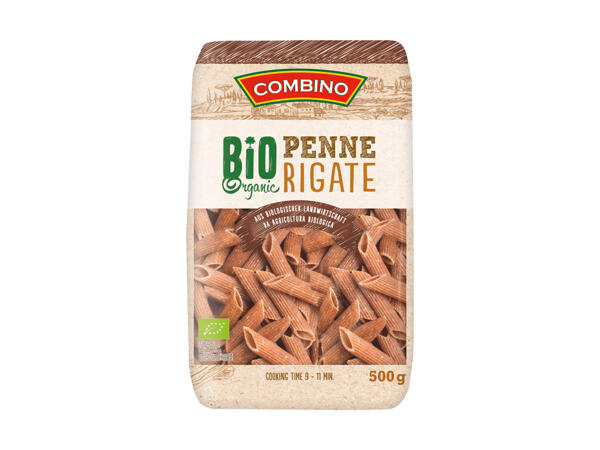 Penne Rigate au blé complet bio