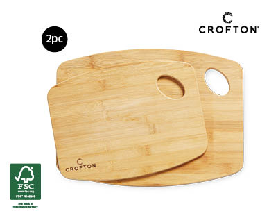 Bamboo Cutting Boards 2pc