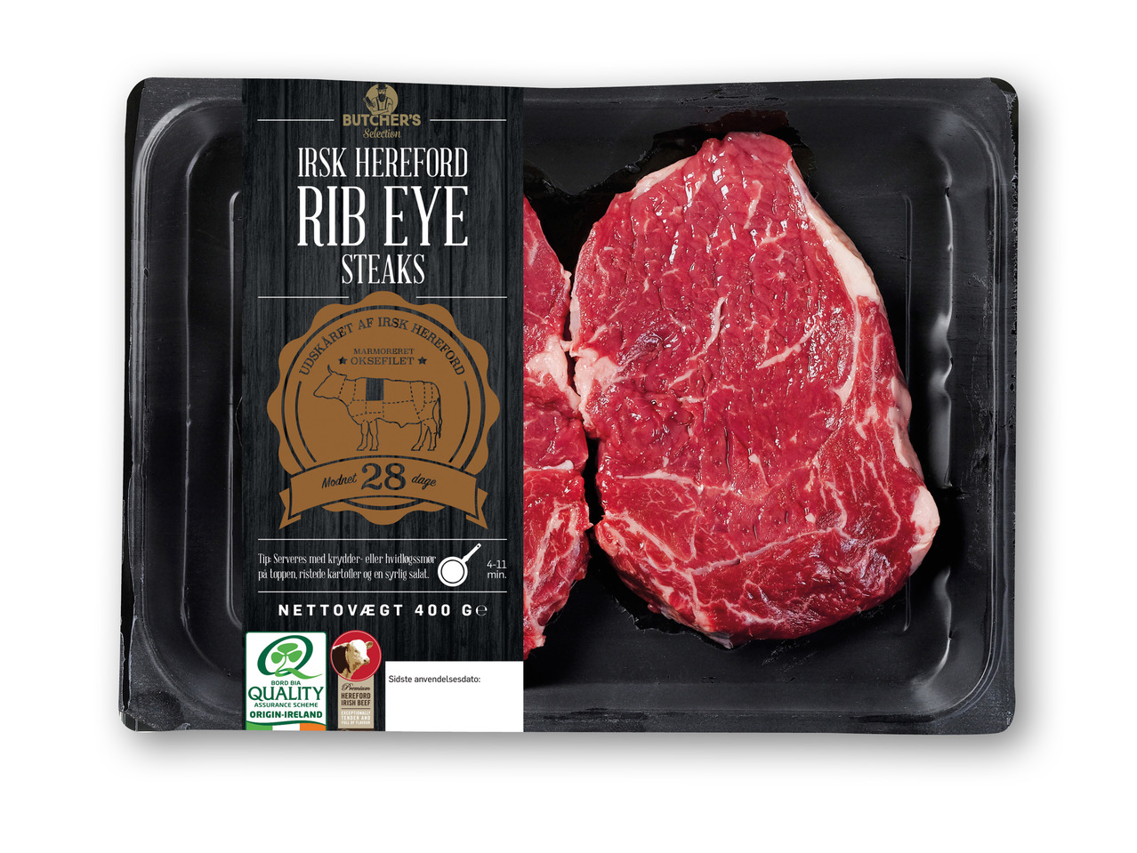 BUTCHER'S SELECTION Rib eye steaks