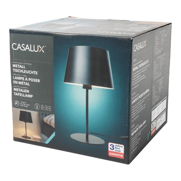 CASALUX(R) 				Lampe de table en métal