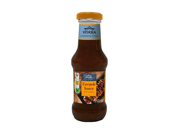 Sauce teriyaki au gingembre